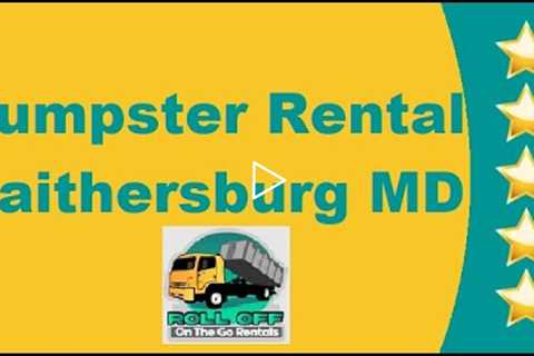 Dumpster Rental Gaithersburg MD