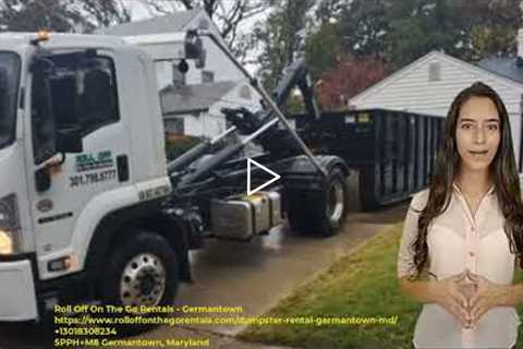 Dumpster Rental Montgomery County MD (301) 830-8234