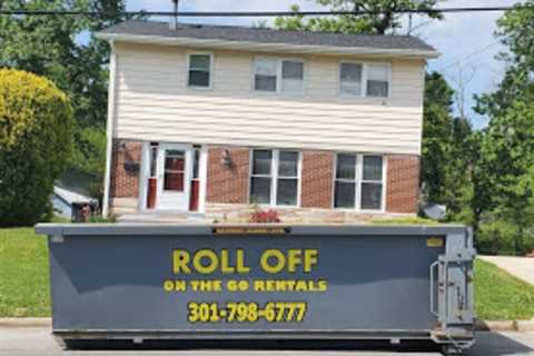 Dumpster Rental Gaithersburg MD Roll Off On The Go Rentals