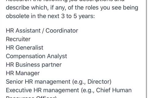 Senior HR Generalist Job Description