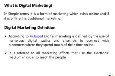 Digital Marketer Definition - What Does a Digital Marketer Do?