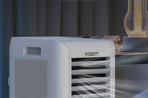 Save money and beat the heat this summer with this stylish portable air conditioner + dehumidifier