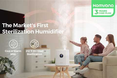 Make your home extra cozy and healthy in 2022 with the best sterilization humidifier from Homvana