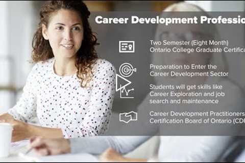 Career Development Professional Program at Conestoga