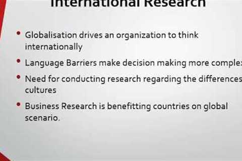 Emerging Trends in Business Research