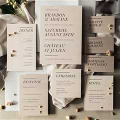 The Best Minimal Wedding Invitations to Customize + Buy Online