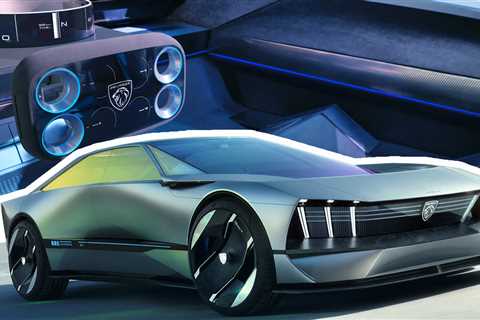 Peugeot Inception Concept Is A 671-HP EV With Video Game Steering