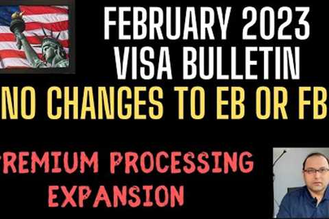 February 2023 Visa Bulletin, Expansion of Premium Processing to EB1C I-140