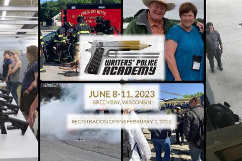 2023 Writers’ Police Academy Guest of Honor, Special Guest Presenters, Instructors, and Classes