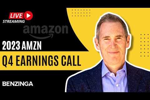 WATCH LIVE: Amazon Q4 Earnings $AMZN