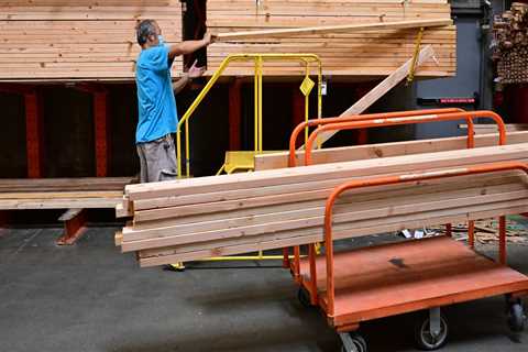 Lumber falls 21% in 8-day losing streak, but analysts see a bottom forming for the key building..