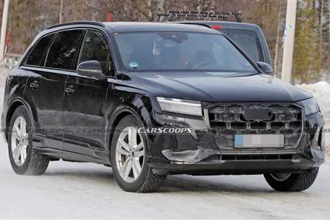 Facelifted 2024 Audi Q7 Snapped All But Undisguised In Latest Spy Shots