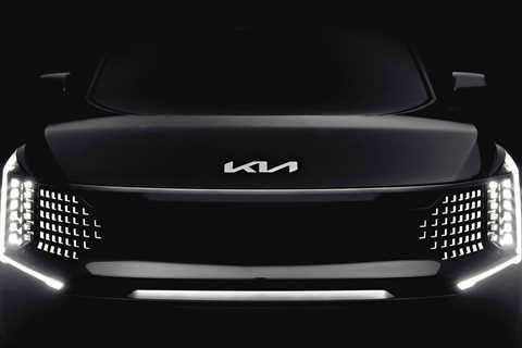 Kia Drops EV9 Video Teaser Showing Front And Silhouette Of Production Electric SUV