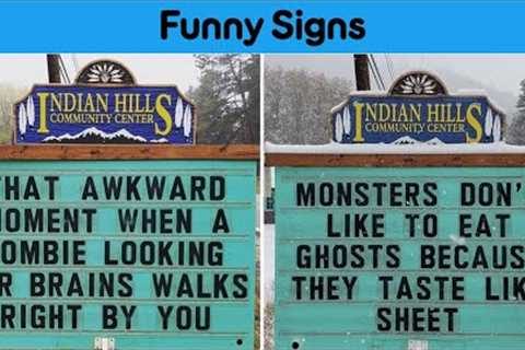 Funny Signs That''ll Fill Your Mouth with Laughter