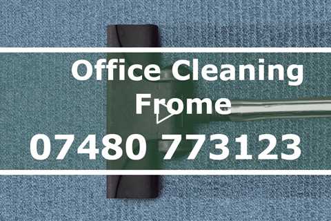 Commercial & Office Cleaners in Frome Experienced Workplace And School Cleaning Specialists