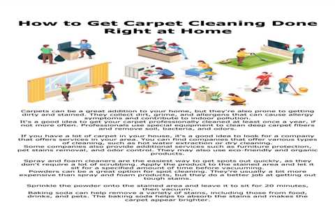 Carpet Cleaning Business Network