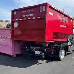 Valley Dumpster Service Sets the Bar for Excellent Customer Service As The Provider of a Dumpster..