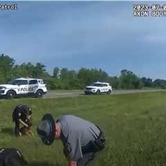 Ohio officer fired after releasing K-9 on a surrendering truck driver