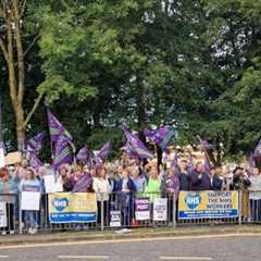 Clinical support workers in Wirral walk out over pay banding