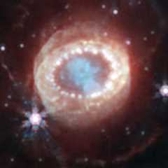 James Webb Space Telescope snaps stunning view of supernova's expanding remains (photos)
