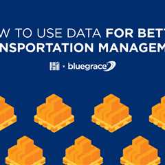 White paper: How to use data for better transportation management