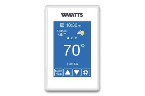 Watts Water Technologies' smart, connected thermostat