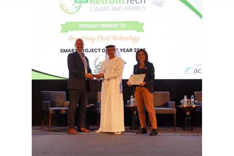 Armstrong Fluid Technology wins Smart Project of the Year award at the 8th RetrofitTech MENA Summit