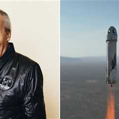 Bezos resuming Blue Origin spaceflights with the man selected to be the nation's first Black..