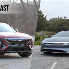 Driving the Cadillac Lyriq, Hyundai Santa Fe and a bunch of Lucid Airs | Autoblog Podcast #828