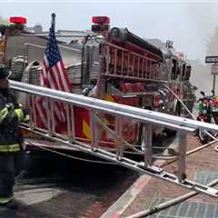 Mayday called after collapse at D.C. restaurant fire
