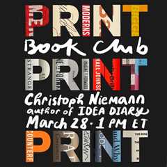 Christoph Niemann Turns it Up to Eleven in Our Next Book Club