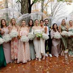 Rainy But Colorful McKenzie Wilderness Estate Wedding