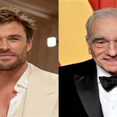 Chris Hemsworth criticizes directors such as Martin Scorsese and Marvel actors for 'bashing'..
