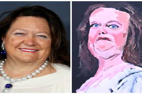 Gina Rinehart, a mining magnate worth $22 billion, wants her portrait removed from an Australian..