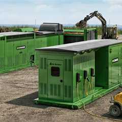 The BioCharger Burns Wood Waste to Charge Electric Equipment Off-Grid