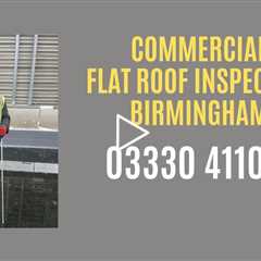 Commercial Flat Roof Inspection Birmingham Independent Green & Blue Roof Membrane Integrity Testing