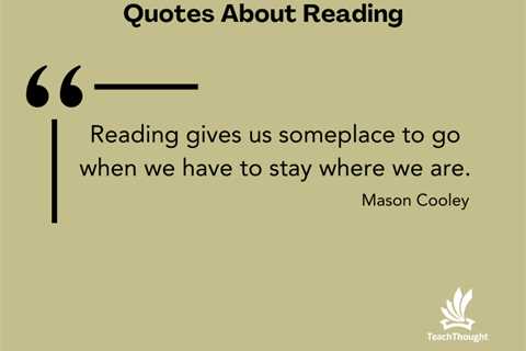 50 Of The Best Quotes About Reading