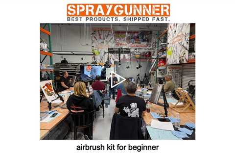 airbrush kit for beginner - SprayGunner