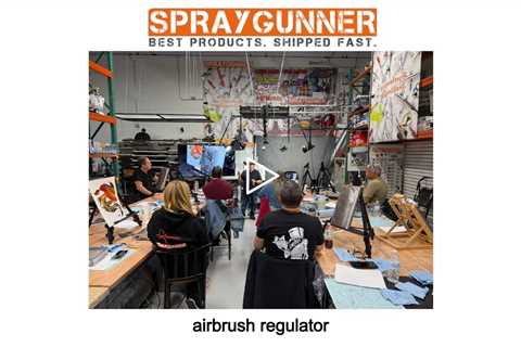 airbrush regulator - SprayGunner
