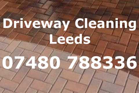 Driveway Cleaning Armley Tarmac Concrete or Block Paving Choose the Best for Your Driveway..