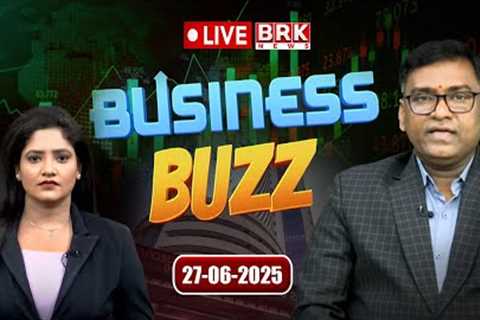 LIVE🔴:Invest or Wait? Today’s Market Trends |  Anil Kumar Bachu | BRK Business Buzz