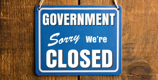 Another Government Shutdown – What Every Federal Contractor Needs to Know