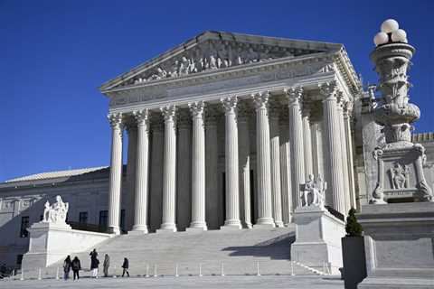 Court wrestles with whether a past conviction should bar a lawsuit seeking future relief