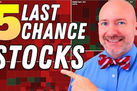 5 Stocks I’m Buying in the NEW Stock Market Crash