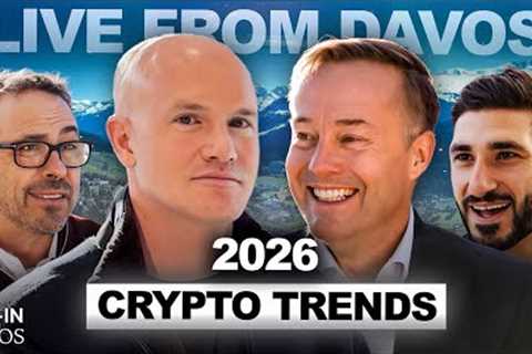 Coinbase CEO''s Top 3 Crypto Trends for 2026 + More from Davos!