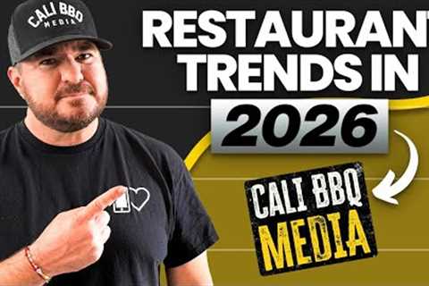 Restaurant Business Trends We Will See in 2026