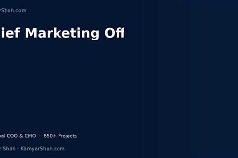 Leadership Chief Marketing Officer: Role, Scope, and the Fractional Alternative What the CMO role..