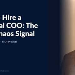 Learn to identify hiring chaos as an operational signal, not a talent failure. Covers the three..