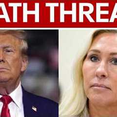 MTG says she''s getting death threats after social media spar with Trump