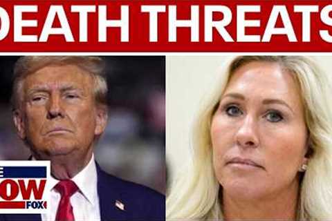 MTG says she''s getting death threats after social media spar with Trump